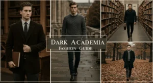 Dark Academia fashion for men